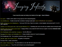 Tablet Screenshot of imaginginfinity.com